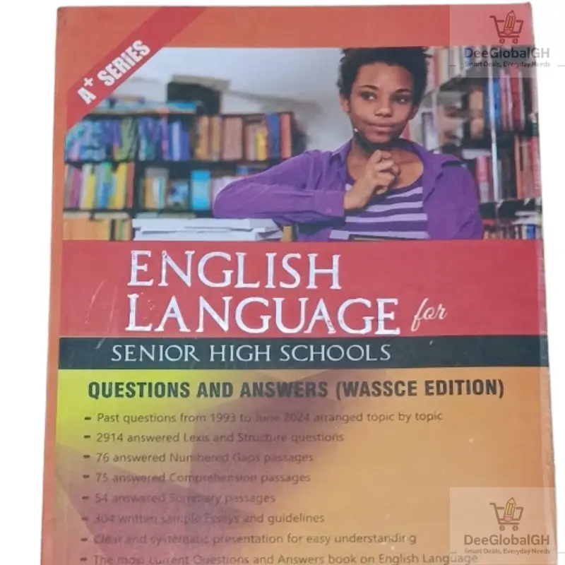 A+ Series English Questions and Answers for SHS WASSCE in Ghana