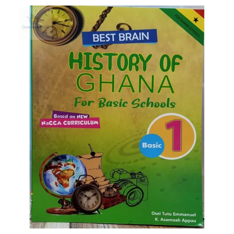 Best Brain History of Ghana Textbook For Basic 1