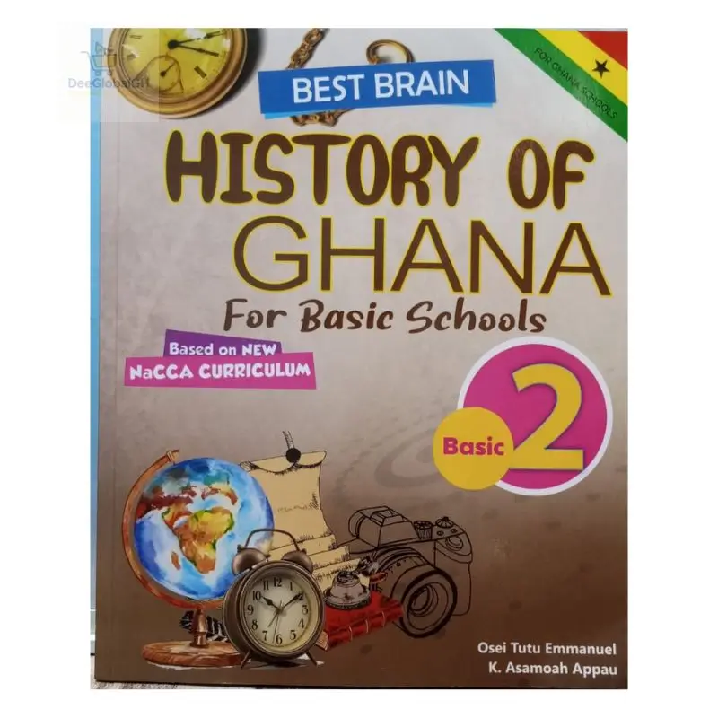 Best Brain History of Ghana Textbook For Basic 2