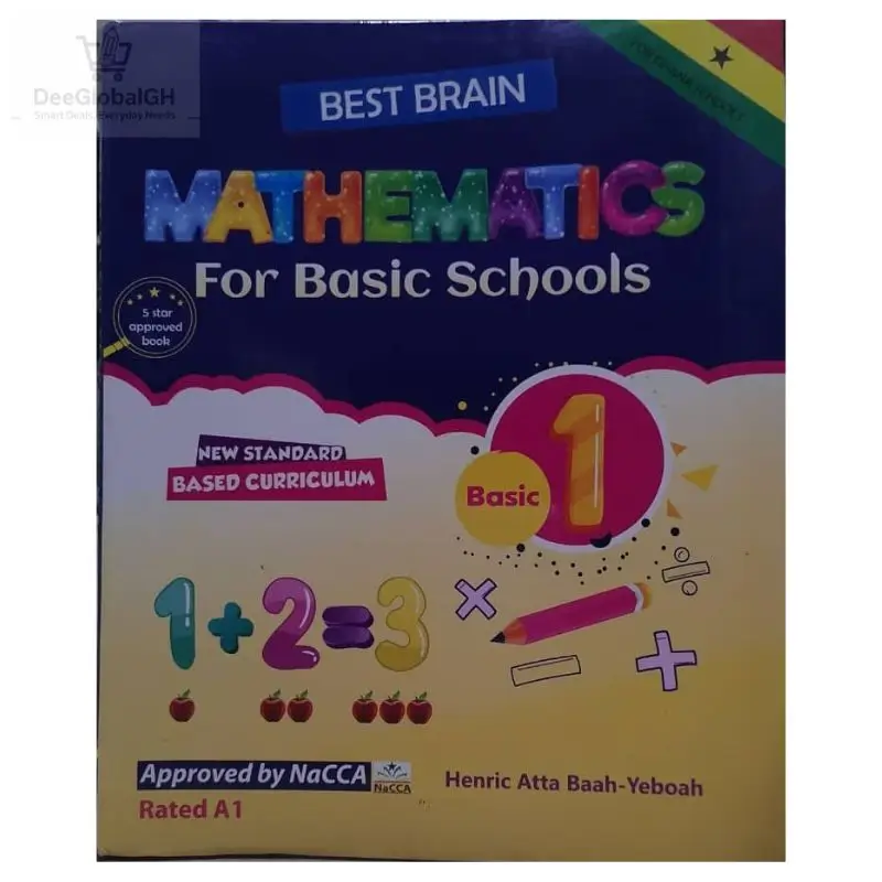 Best Brain Mathematics Textbook For Basic 1 Ghana