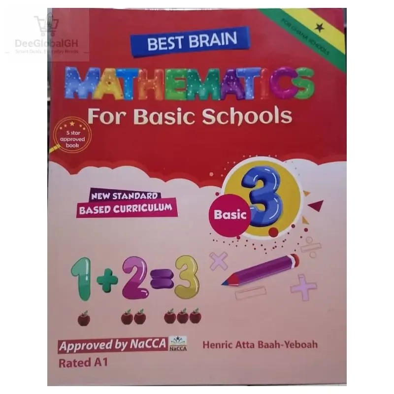 Best Brain Mathematics Textbook For Basic 3 Ghana