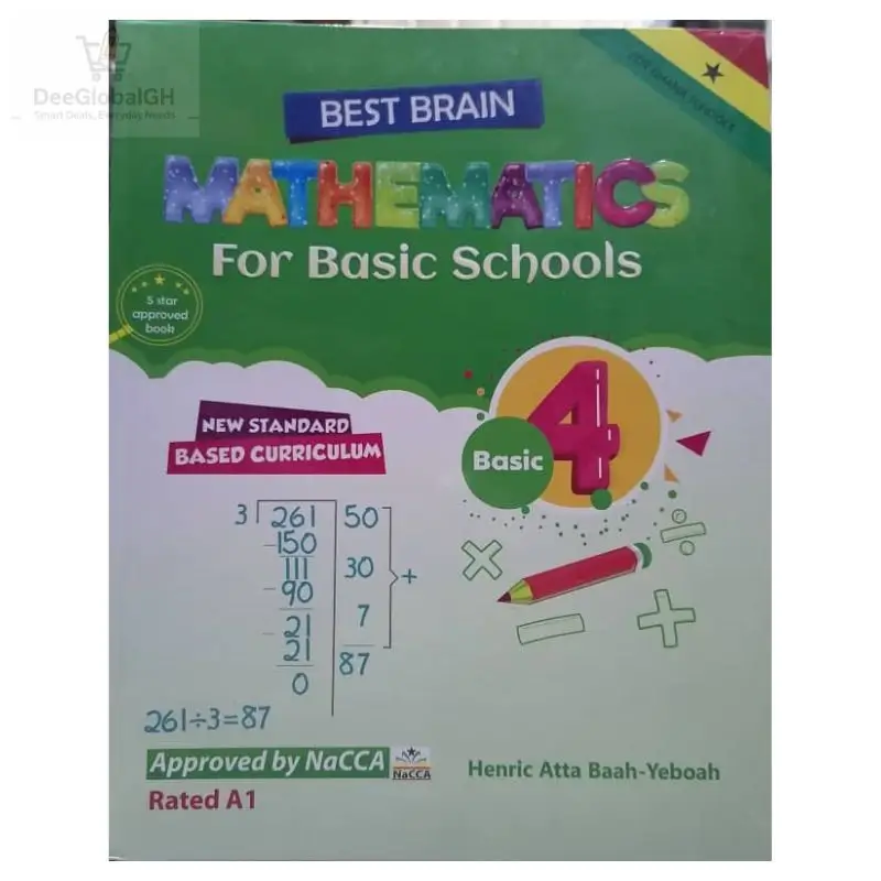 Best Brain  Mathematics Textbook For  Basic 4