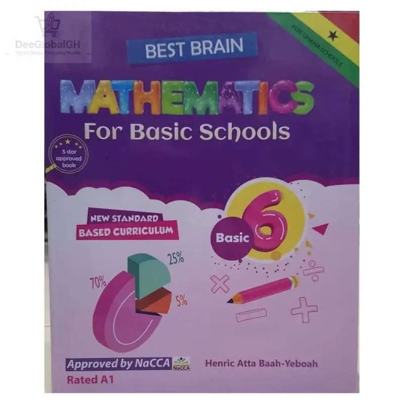 Best Brain Mathematics Textbook For Basic 6 Ghana
