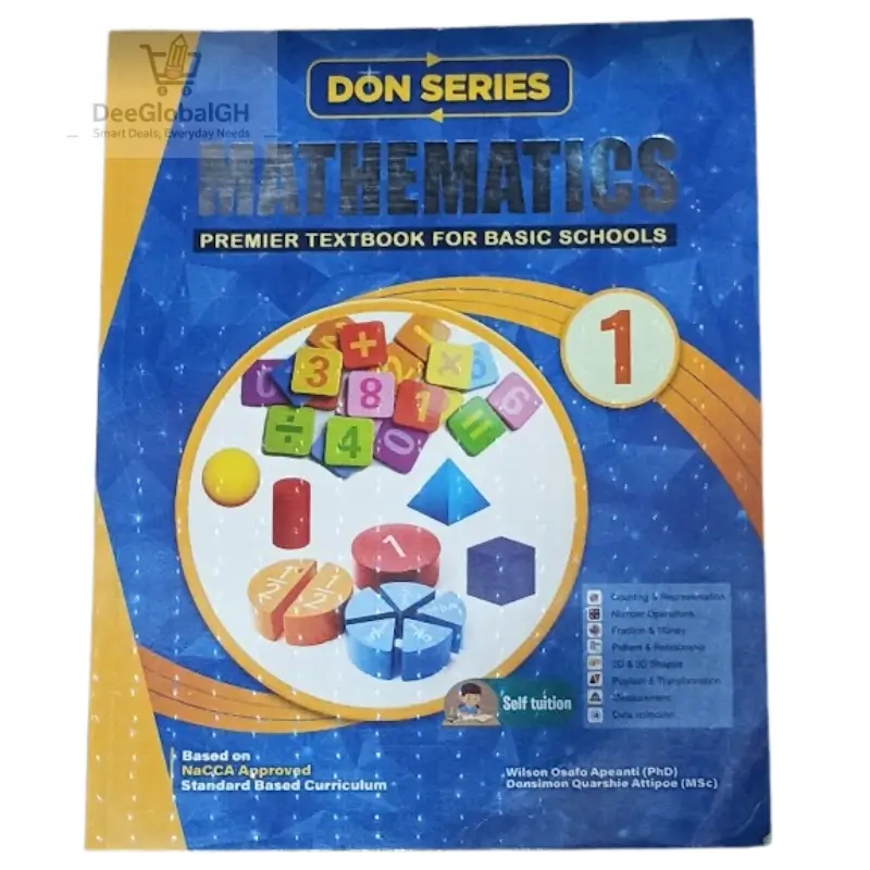 Don Series Mathematics Textbook For Basic 1 Ghana