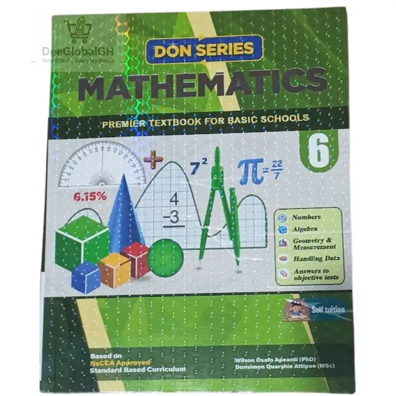 Don Series Mathematics Textbook For  Basic 6
