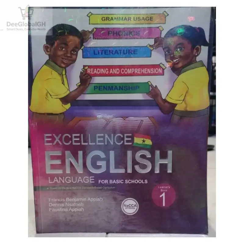 Excellence English Textbook For Basic 1 Ghana