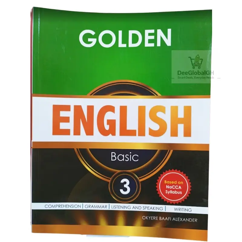 Golden English Textbook for Basic 3 - Basic 3 | DeeGlobalGH
