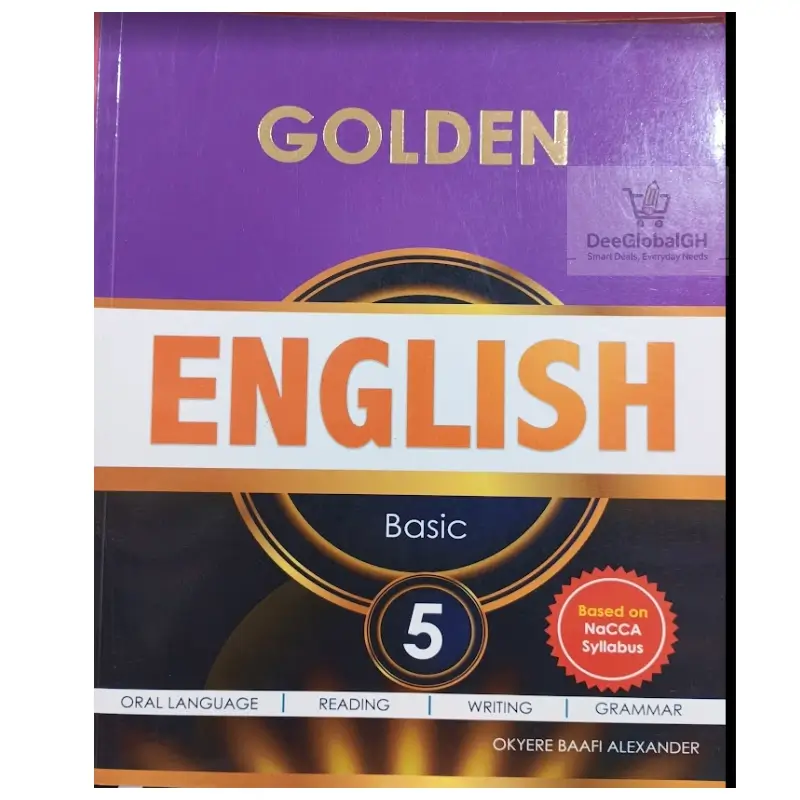 Golden English Textbook for Basic 5 - Basic 5 | DeeGlobalGH