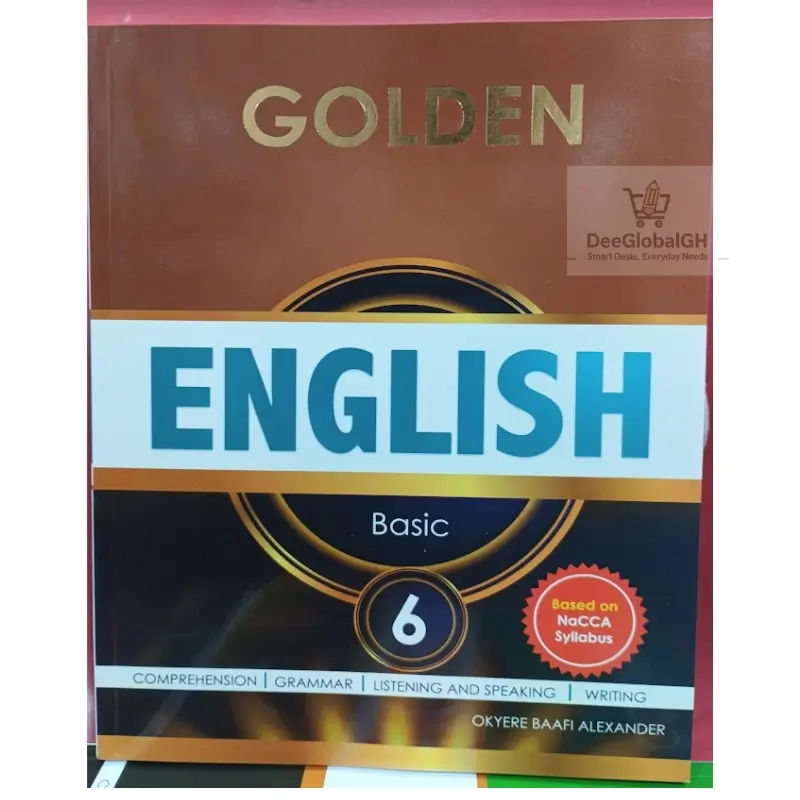 Golden English Textbook for Basic 6 - Basic 6 | DeeGlobalGH