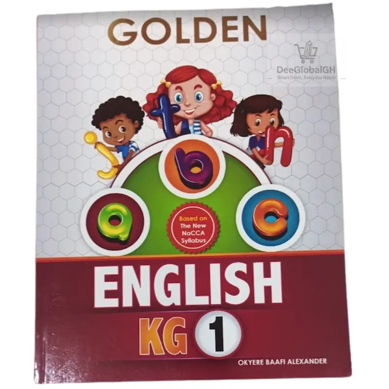 Golden English Textbook for KG 1 - Pre-School | DeeGlobalGH