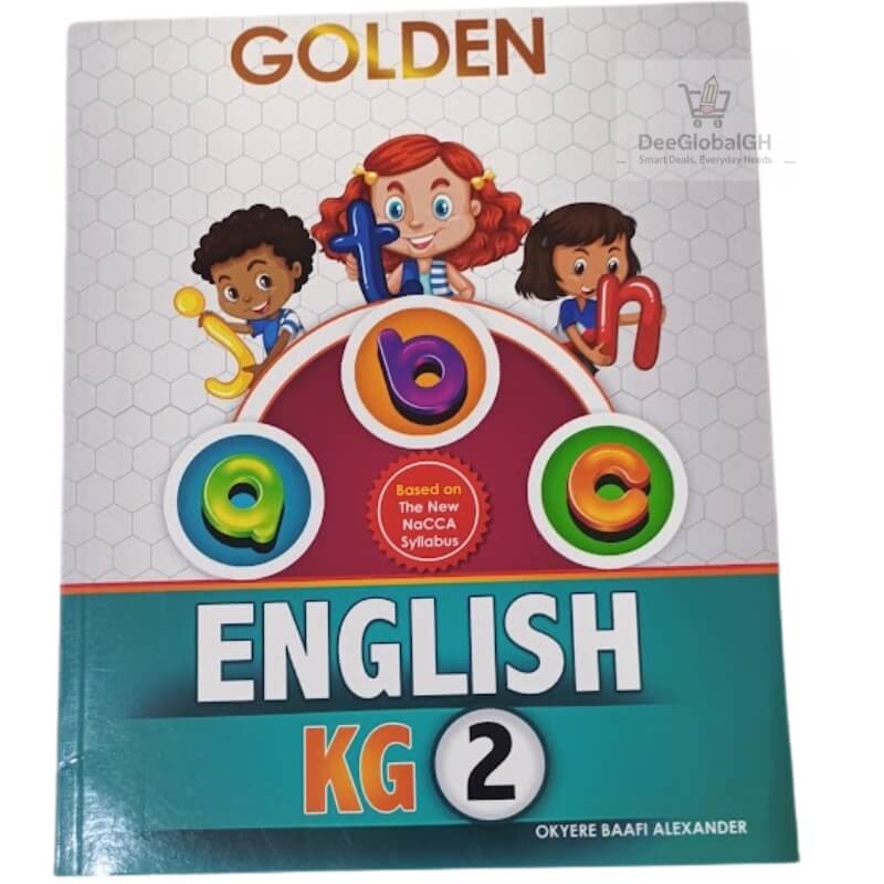 Golden English Textbook for KG 2 - Pre-School | DeeGlobalGH