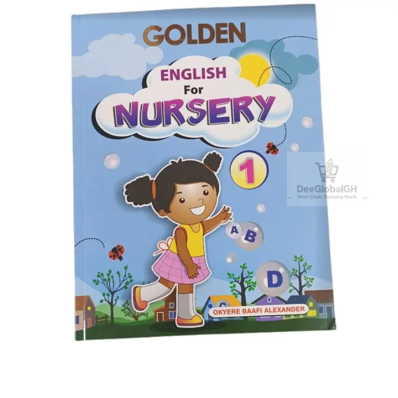 Golden English Textbook for Nursery 1 - Pre-School | DeeGlobalGH