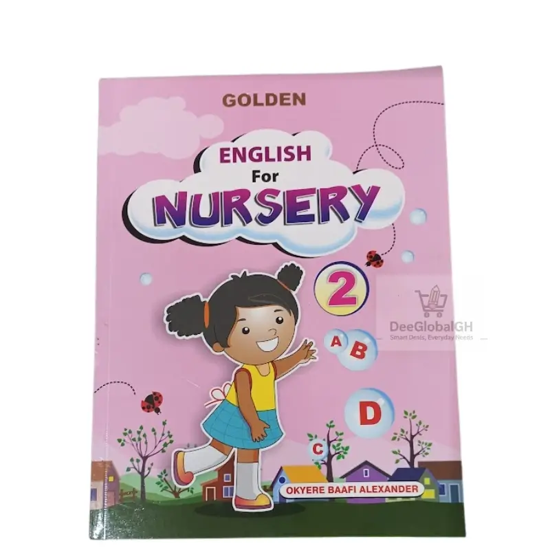 Golden English Textbook for Nursery 2 - Pre-School | DeeGlobalGH