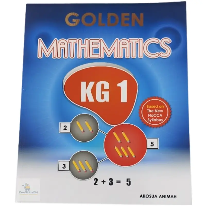 Golden Mathematics Textbook for KG 1