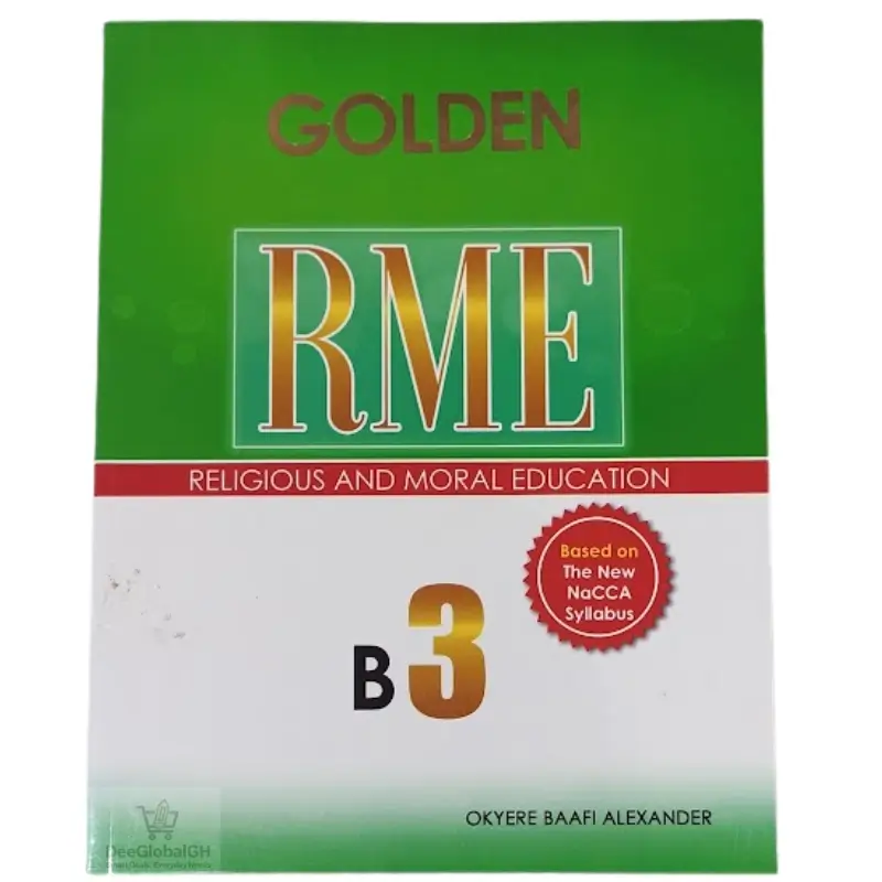 Golden RME  Textbook for Basic 3 - Basic 3 | DeeGlobalGH