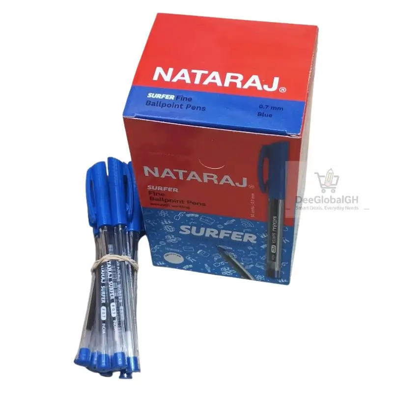 Nataraj Surfer Ballpoint Pens (10 Pieces Bundle)