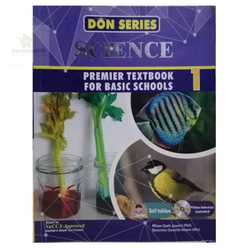 Don Science Basic 1 textbook for Basic 1 pupils following the Ghana curriculum