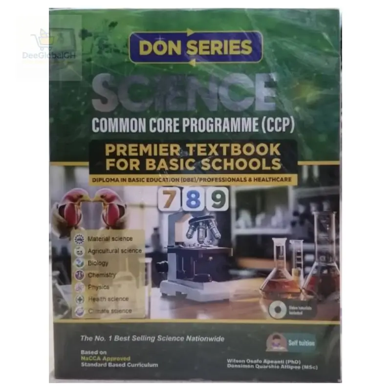Don Science Textbook For JHS 1-3